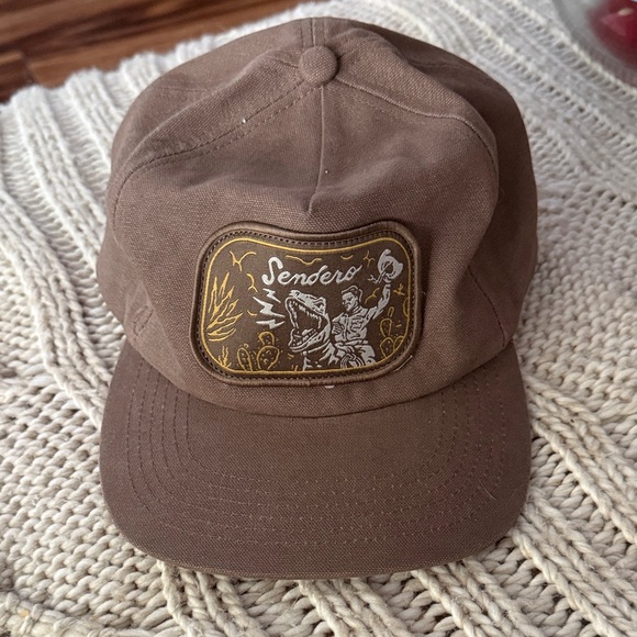 Sendero Provisions Co. Other - Senders Brown Canvas 5-Panel Hat